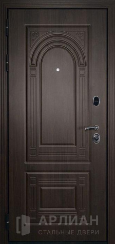 Фото №2 «Утепленная дверь с терморазрывом с фактурной поверхностью цвет внутренней отделки венге №39»